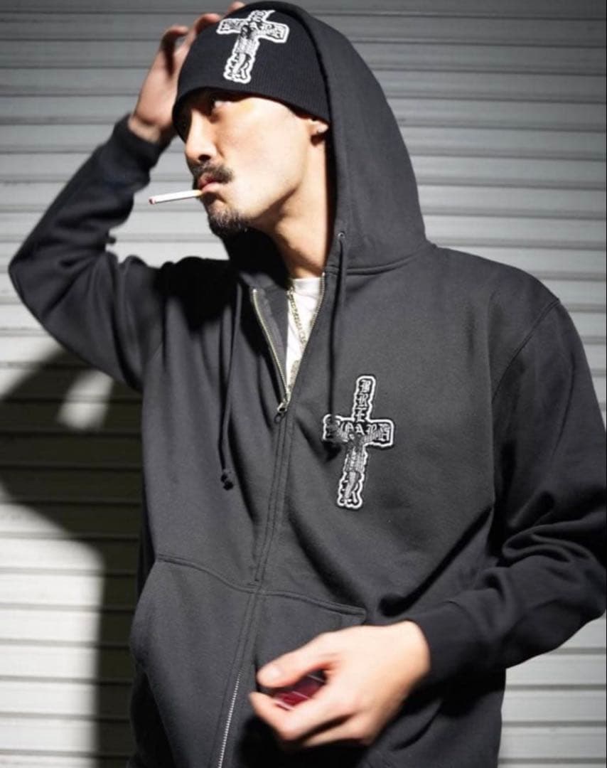 Jin Dogg着用 Board Breaker Hoodie パーカー 完売品】jin dogg × board breaker ジップアップパーカー - メルカリ