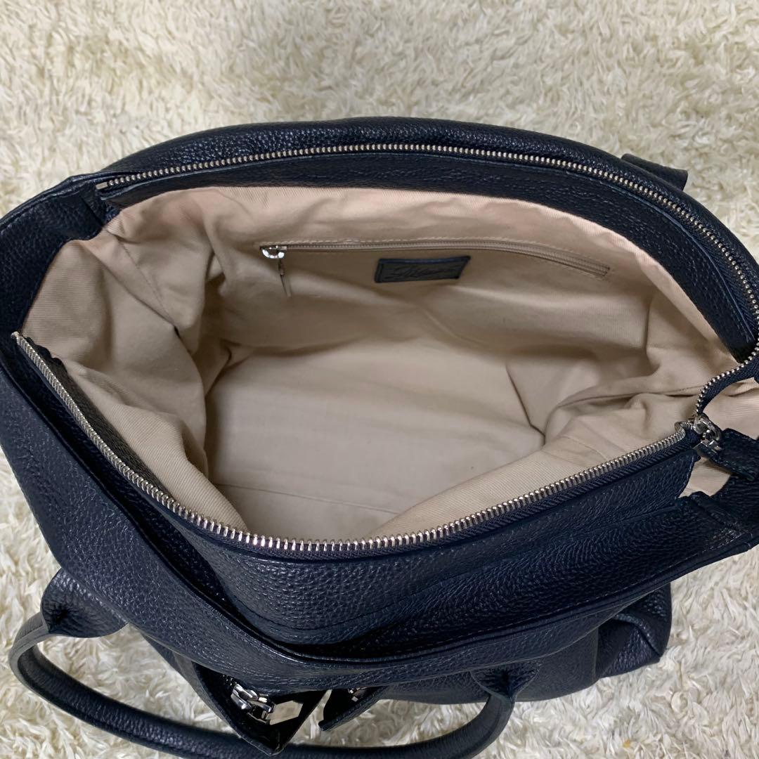 Pyloot×バーニーズNY 本革2WAYビジネスバッグ ネイビーの通販はau PAY