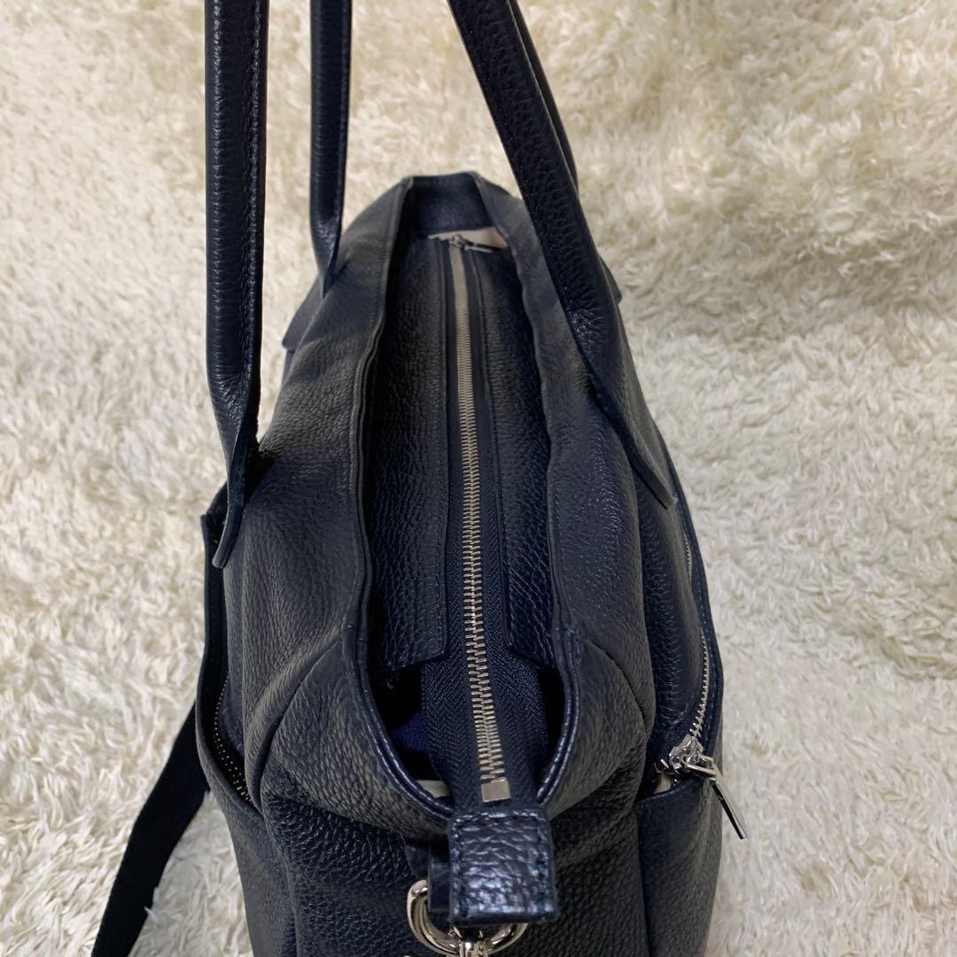 Pyloot×バーニーズNY 本革2WAYビジネスバッグ ネイビーの通販はau PAY