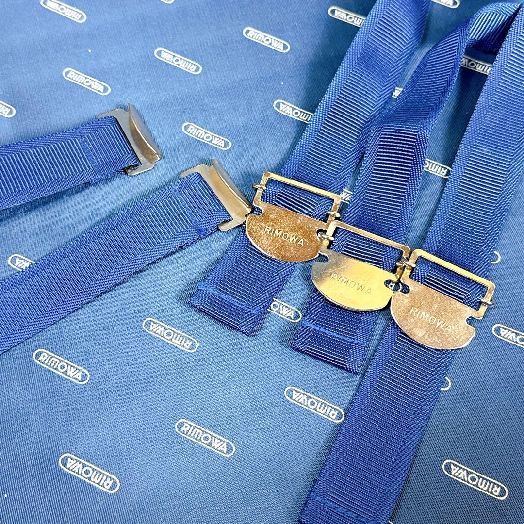 希少】 RIMOWA 929.70 2輪ローリングトロリー ビンテージ 青ロゴ