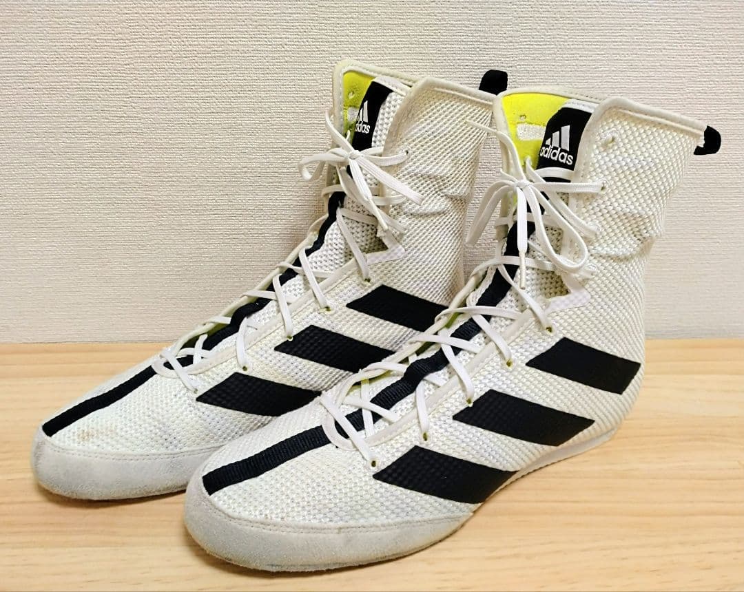アディダス ボクシングシューズ adidas Box Hog 4 白 27cm - メルカリ