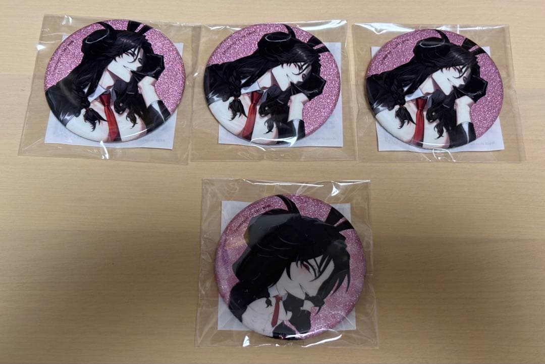 地獄のどこが悪い WHB へるば くじ引き堂 アスモデウス 缶バッジ