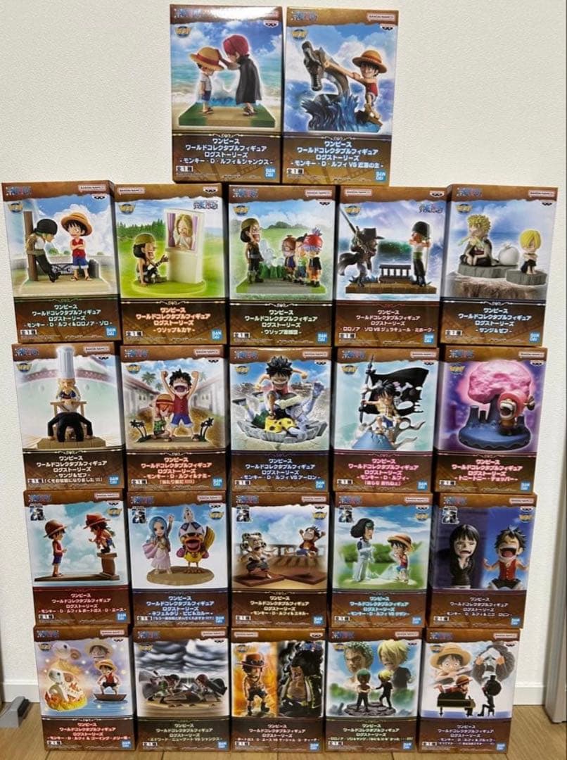 ワンピース WCF ログストーリーズ 未開封 22点セット コンプ - メルカリ