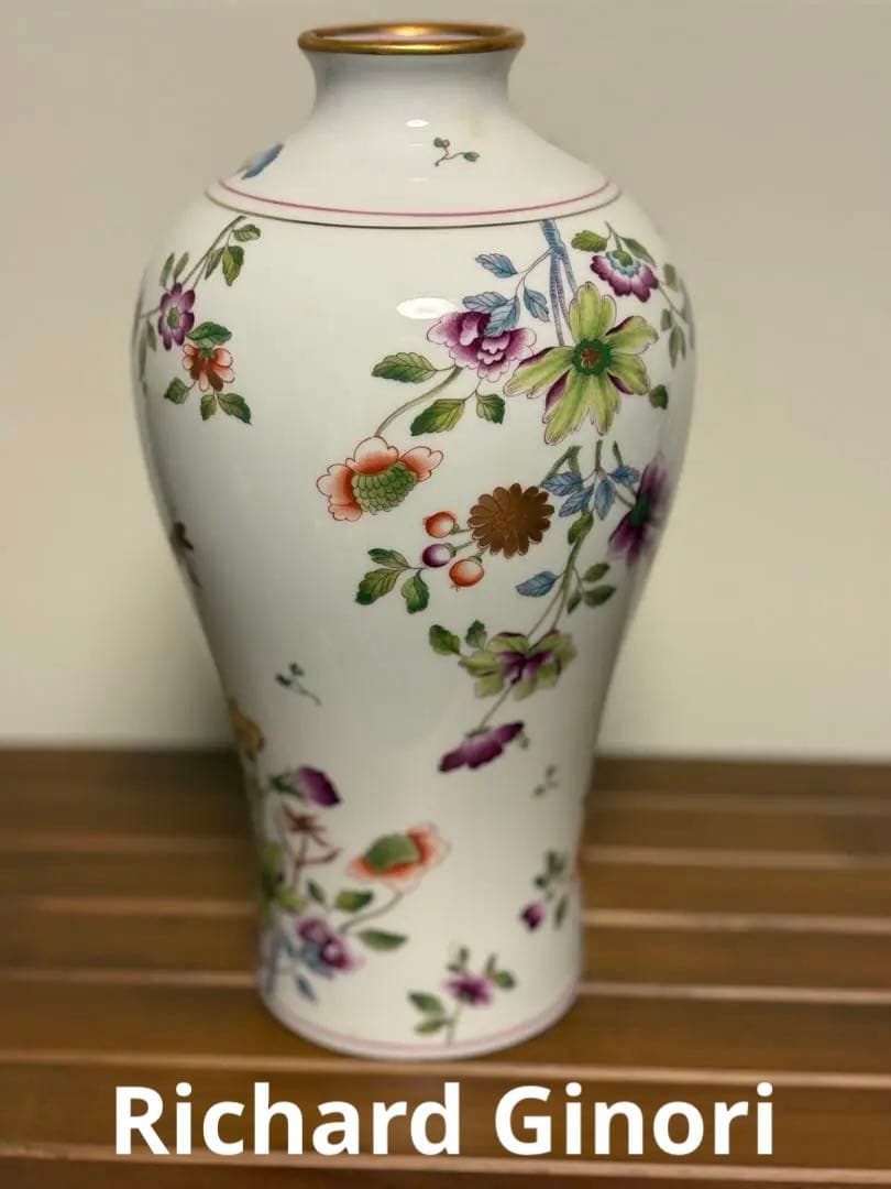 ジノリ1735 フラワーベース 花瓶 グランデューカ - メルカリ