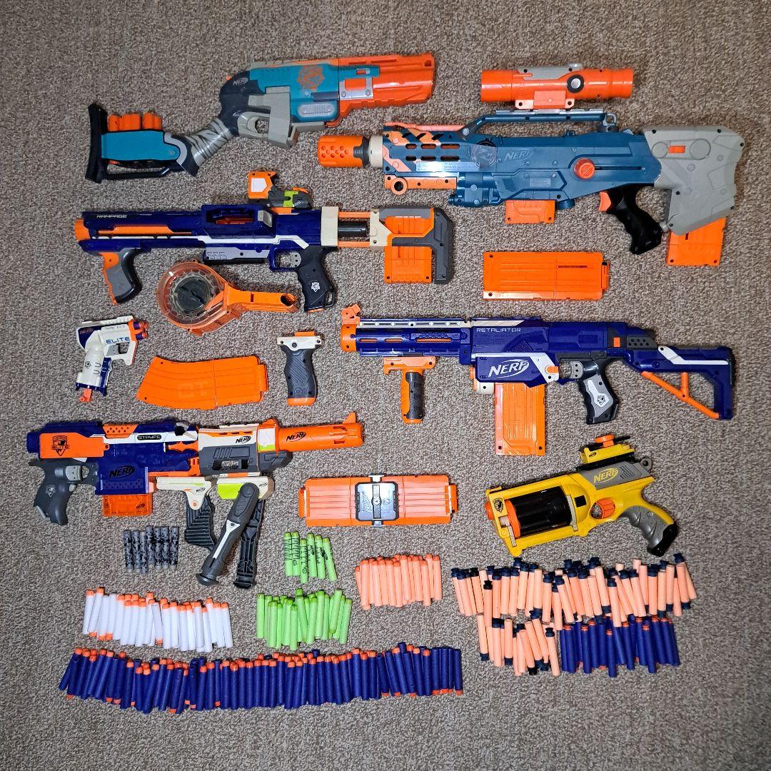 NERF ナーフ トイガン まとめ売り 【バラ売り不可】 - メルカリ
