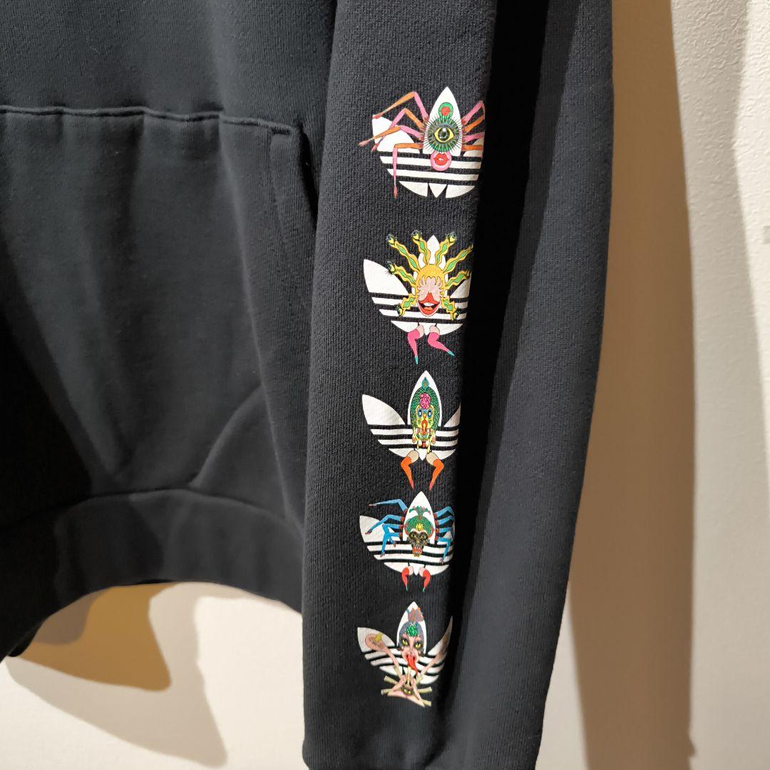 アディダス TANAAMI HERO HOODIE 田名網敬一 2XL 黒