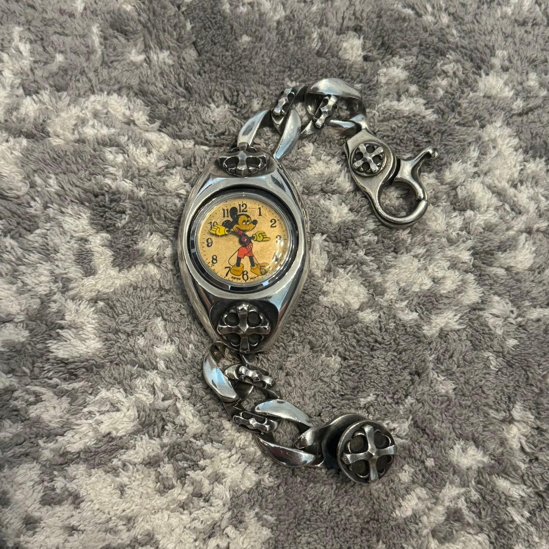 重量感 ヴィンテージ シルバー925 ウォッチブレス 腕時計 - メルカリ