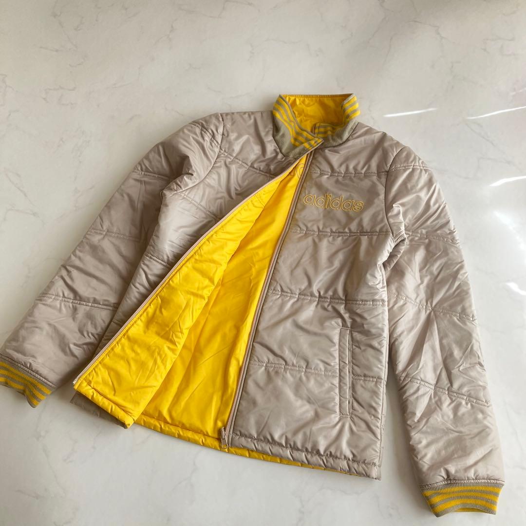 adidas アディダス リバーシブル 中綿ジャケット レディ