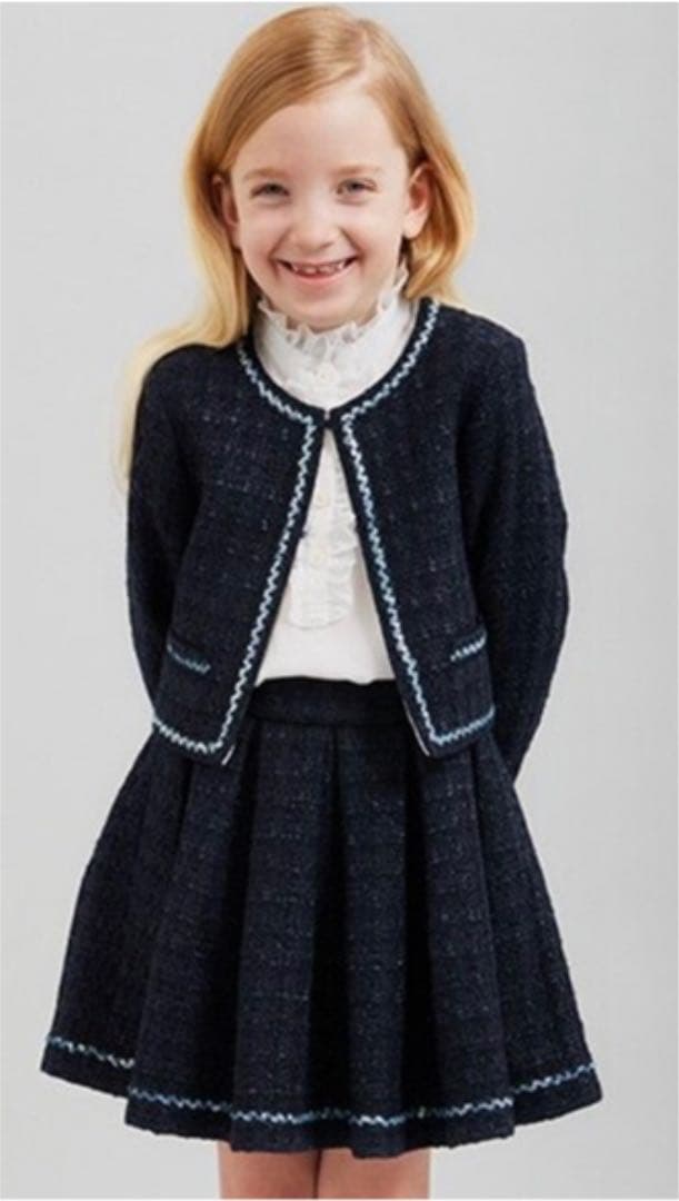 ケイトスペード 入学式 フォーマル ツイード 130cm - メルカリ