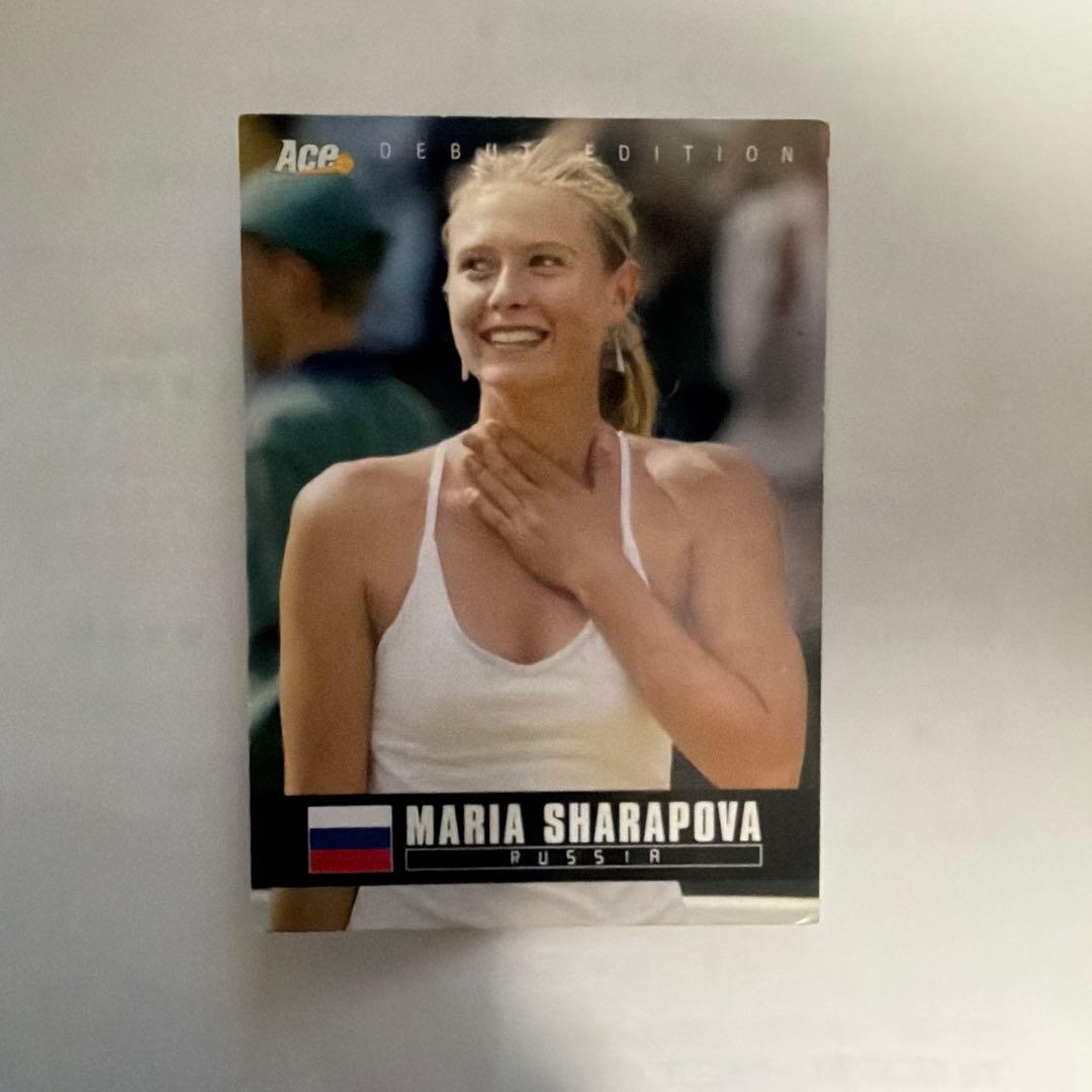 マリア・シャラポワ Maria Sharapova テニス トレーディングカード