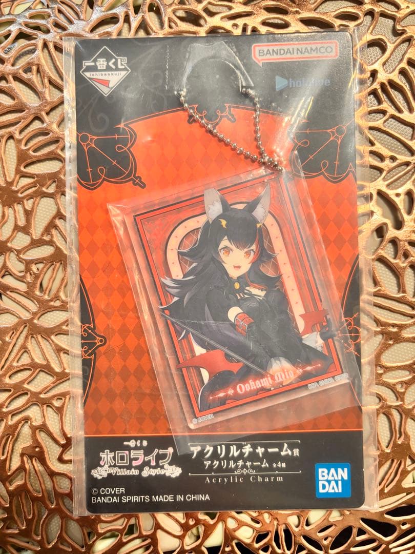 ホロライブBANDAI アクリルチャーム 大神みお 約15cm 一番くじ - メルカリ