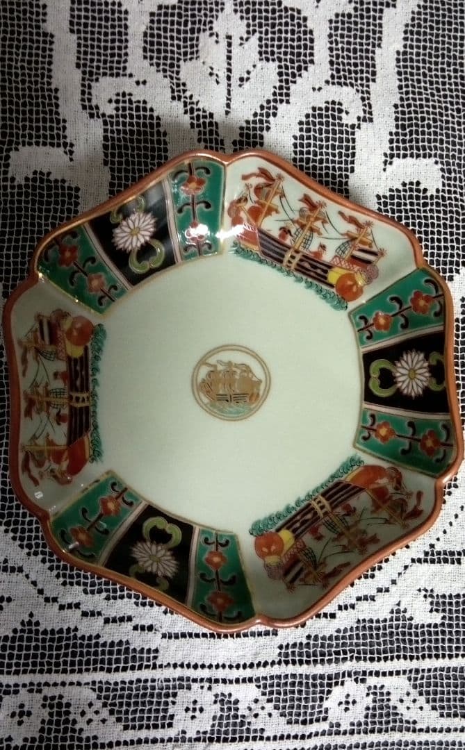 Violet様専用 有田焼 伊万里焼 南蛮人図 カップ&ソーサー 2客セット