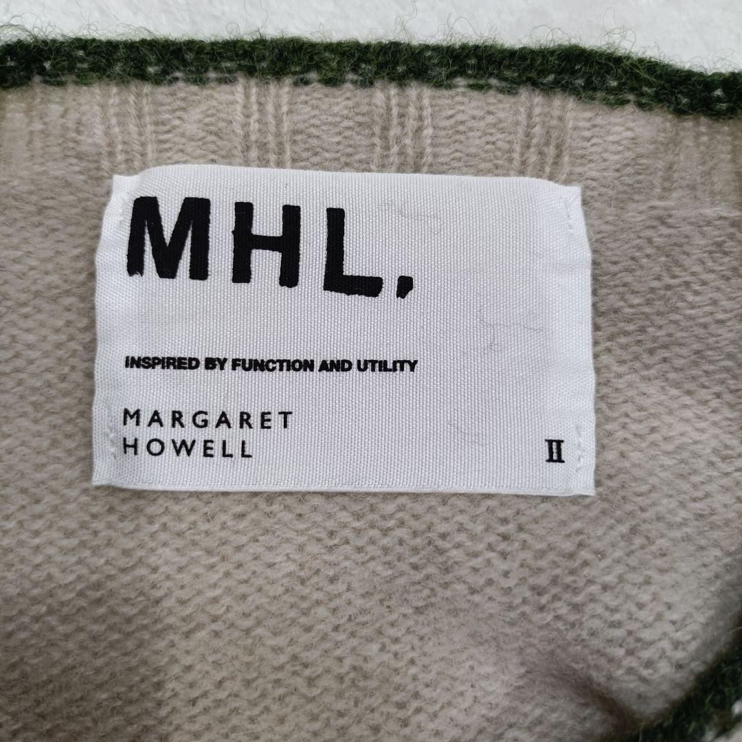 極美品♪MHL. マーガレットハウエル スコットランド製 ウールニット