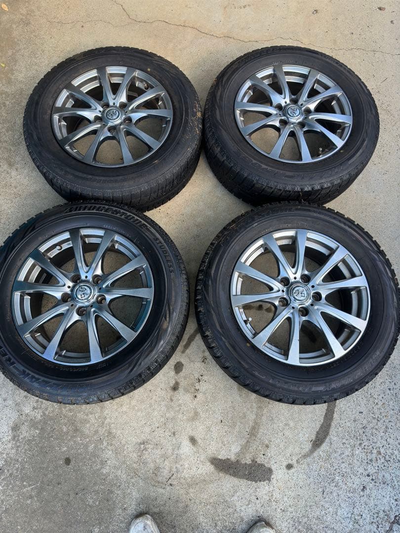 ブリザック タイヤ 215/60R16 ホイールセット 4本 ブリザック 在庫あり 4本セット 215/60R16 95Q スタッドレス VRX3