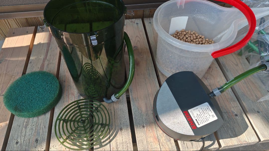 月さん様限定 ガラス水槽と外部フィルターセット