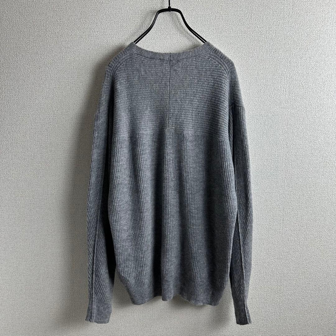 theory セオリー カシミヤ Vネック ニット グレー - メルカリ