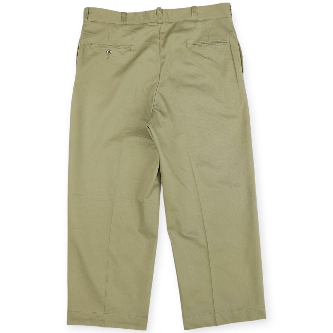 70s USARMY アメリカ軍 実物 8.2oz チノパン W40 貴重サイズ