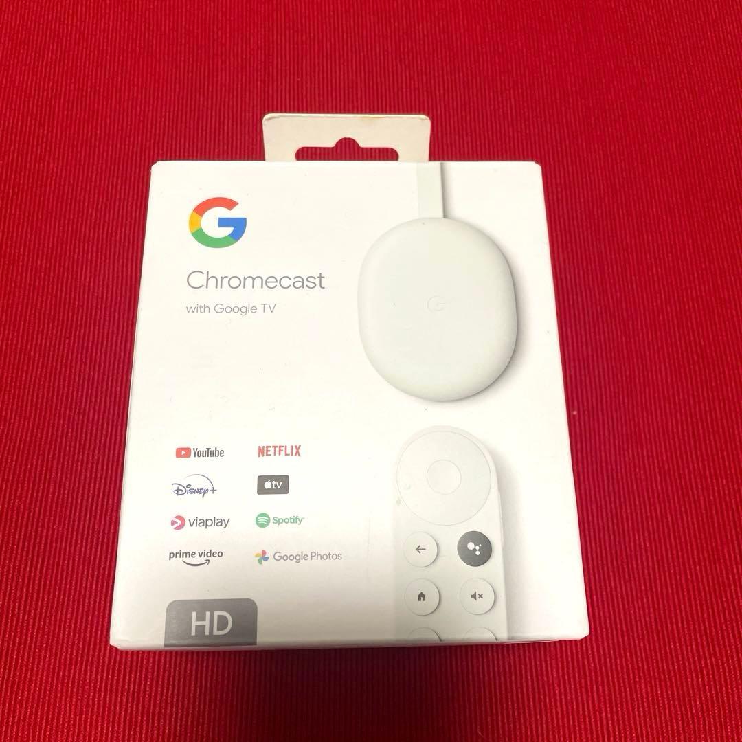 海外仕様 Google Chromecast with Google TV HD Google Chromecast with Google TV (HD) - Snow GA03131-US - The Home