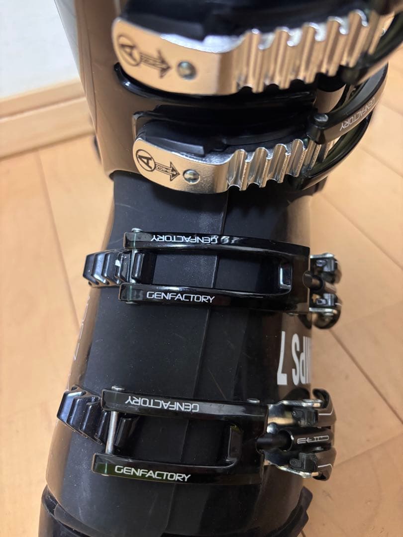 GENFACTORY BUMPS7 スキーブーツ ブラック26cm〜26.5cm