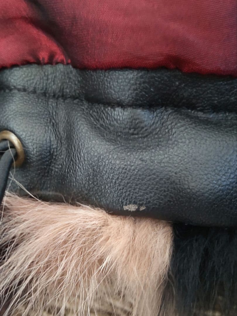 Sov. ダブルスタンダード マルチカラーファーベスト ファージレ