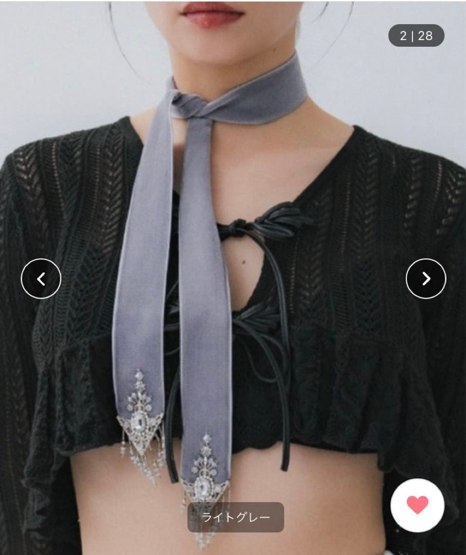 Mimi【tanakadaisuke】《STUDIOUS》ベルベットリボン