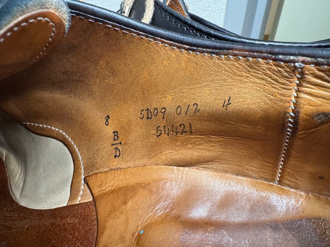 ALDEN 54421 牛革 モディファイドラスト 8.0D