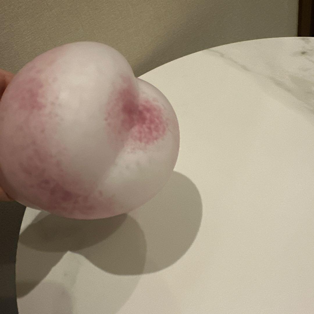 美観堂　ゆれる桃尻グラス