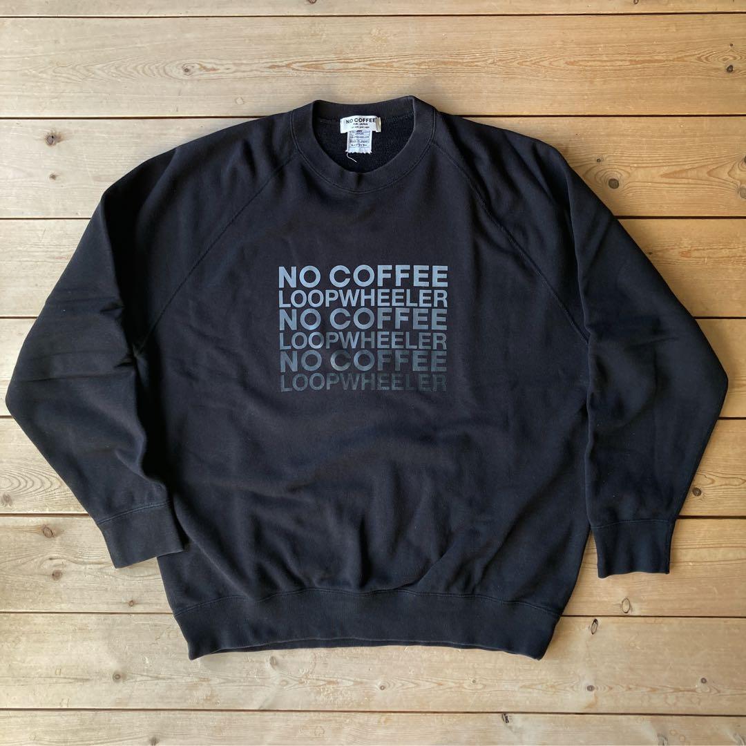 NO COFFEE LOOPWHEELER スウェット Lサイズ ブラック 楽天市場】【中古】LOOPWHEELER×NO COFFEEスウェットトレーナー
