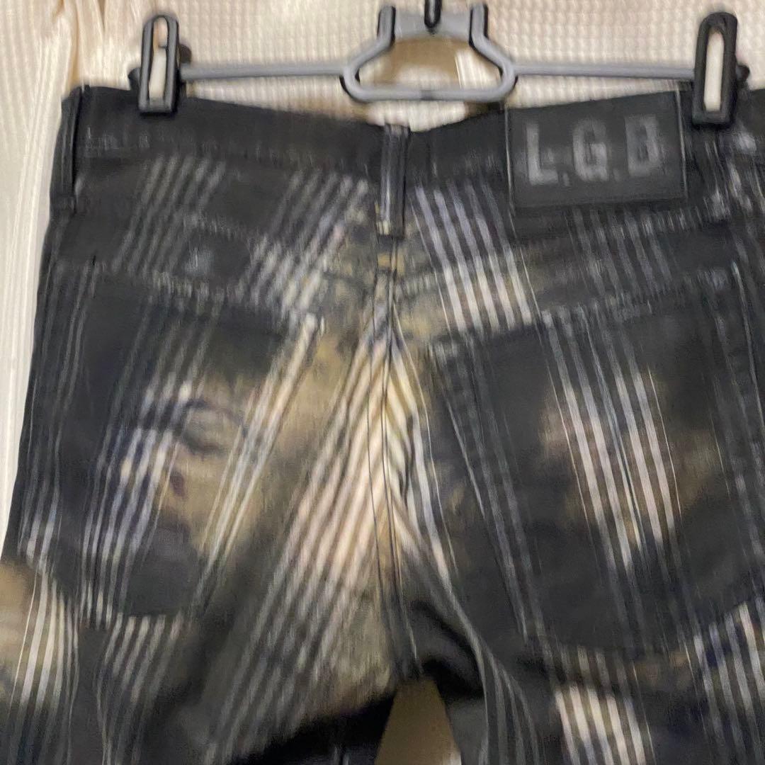 LGB ルグランブルー コーティング ブリーチ チェック デニム 29 - メルカリ