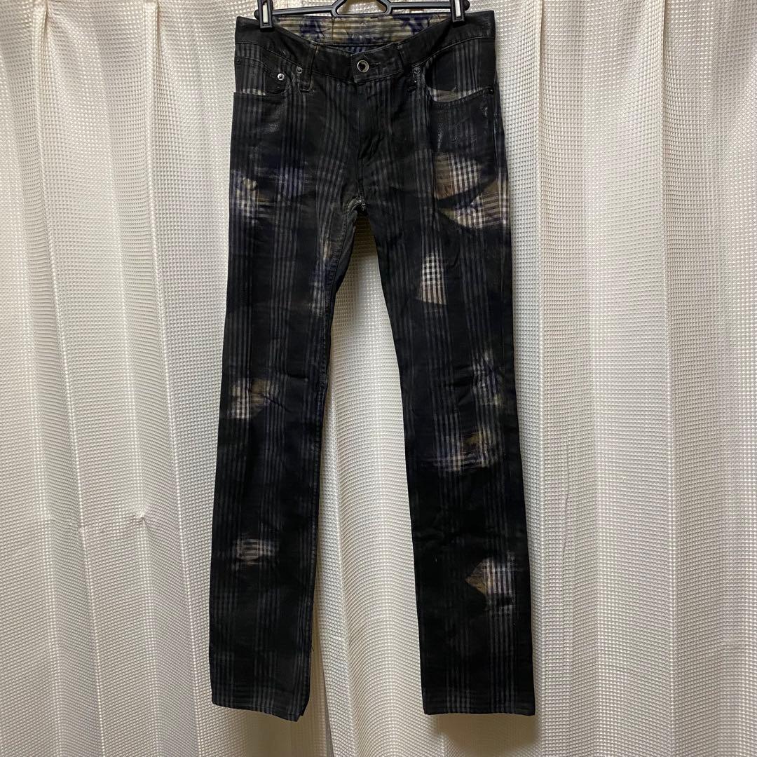 LGB ルグランブルー コーティング ブリーチ チェック デニム 29 - メルカリ