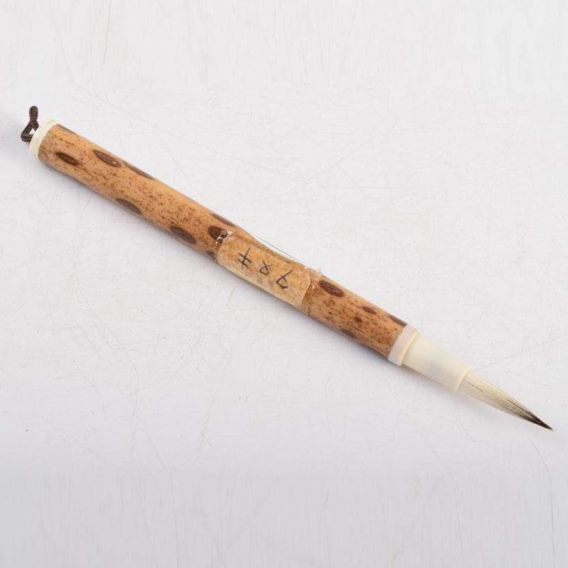 時代提げ物 書道具 古銅 華石作 丸壺矢立 筆付 C 8873 - メルカリ