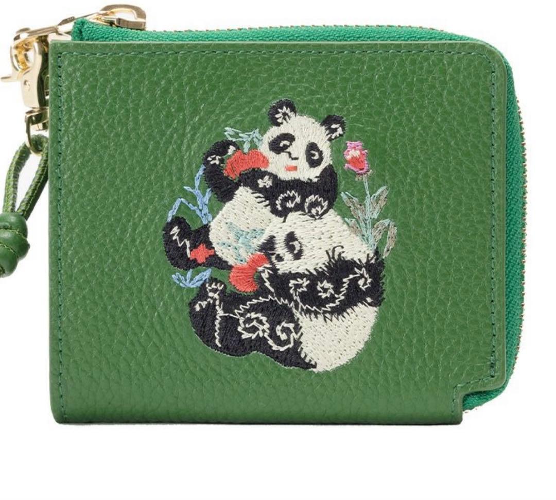 新品 箱あり ケイタマルヤマ×imuramm二つ折り財布 パンダ 刺繍 - メルカリ