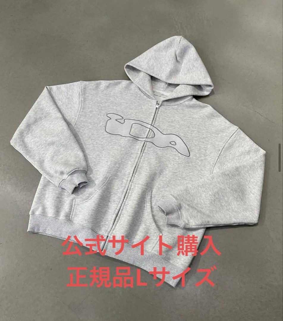 ida splyロゴパーカー グレー L - メルカリ