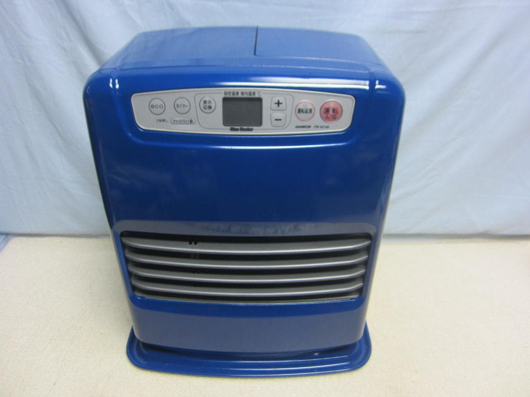 【S9724】整備済 石油ファンヒーター ダイニチ FW-3214S FW-3214S-S 石油ファンヒーター Sタイプ プラチナシルバー [木造9畳