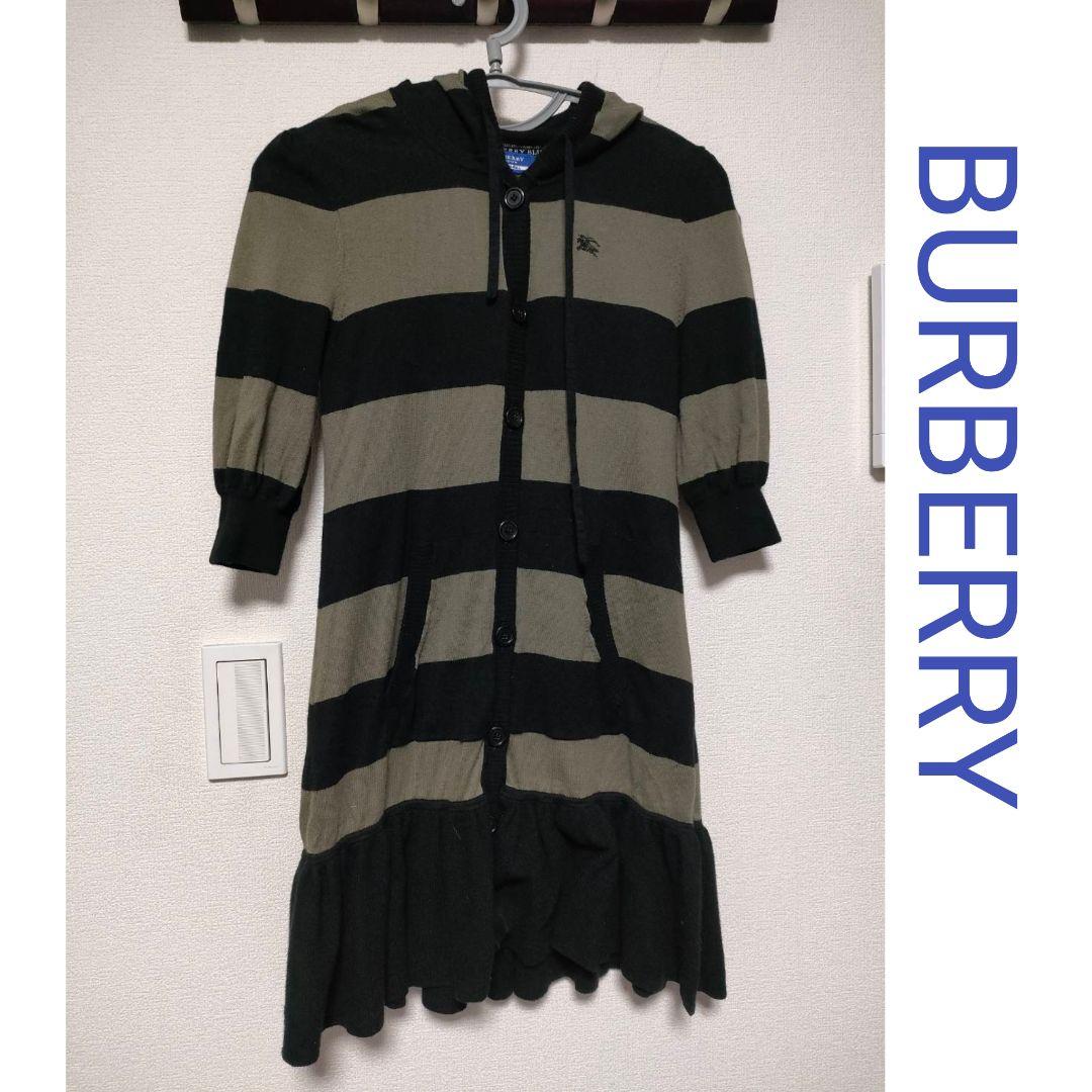 BURBERRY BLUE LABEL】カーディガン☆チュニック☆サイズ38 - メルカリ