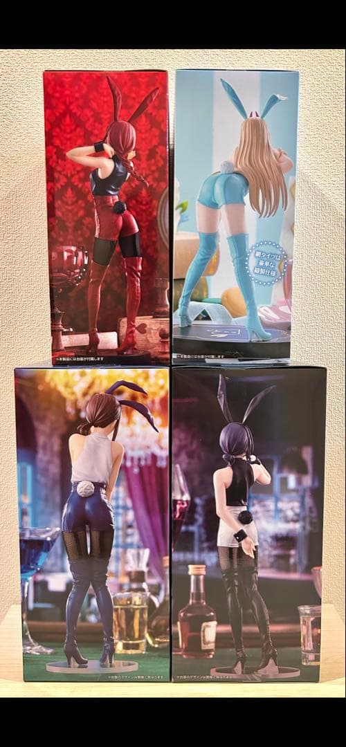 チェンソーマン バニー フィギュア 4体セット パワー、コベニ、マキマ