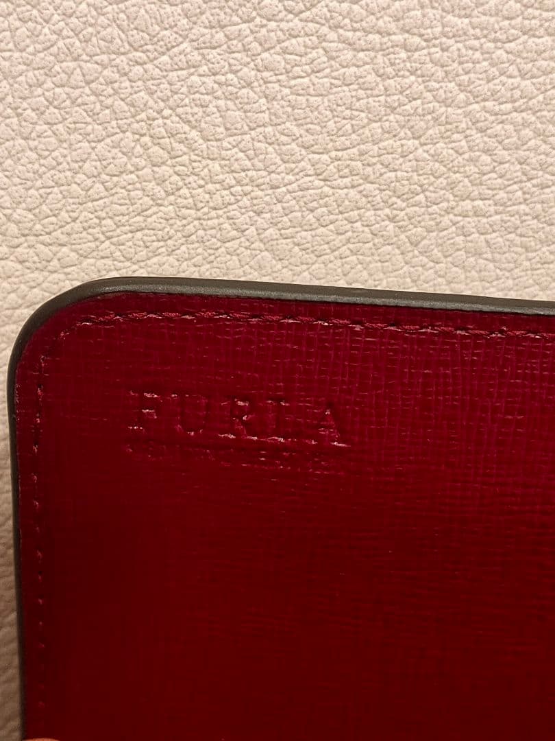 一度使用のみ極美品 FURLA 長財布 バビロン ワインレッド 箱付き