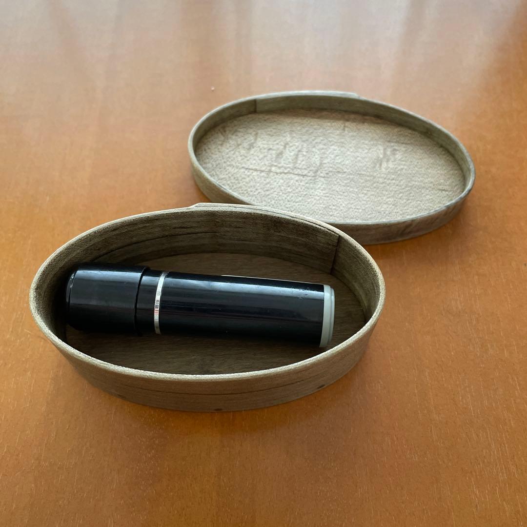 未使用】シェーカーボックス井藤昌志 IFUJIのOVAL BOX草木染めグレー