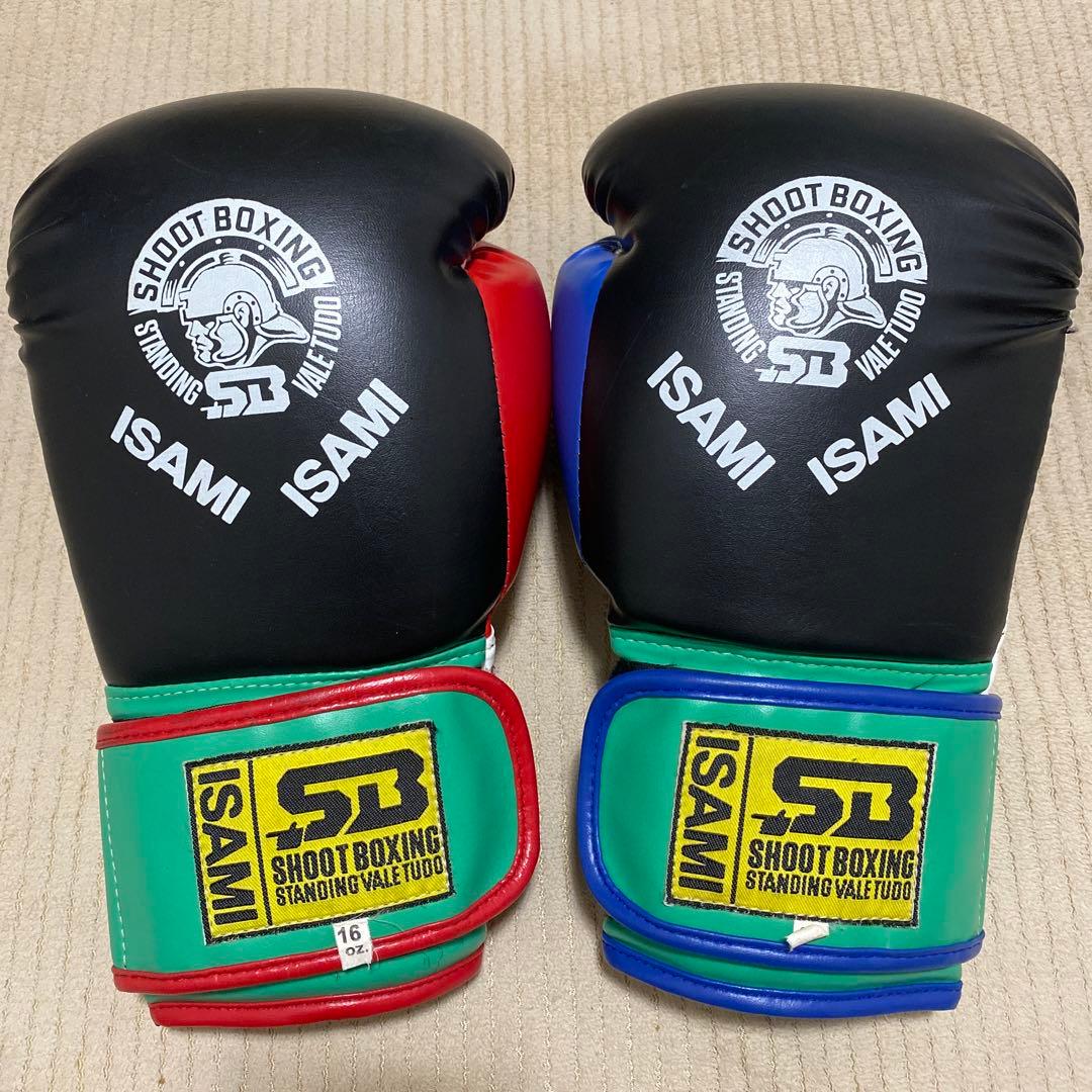 ISAMI シュートボクシング グローブ 16オンス - メルカリ