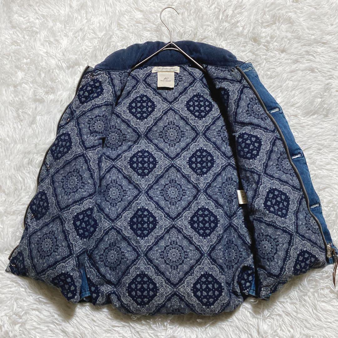 あんぼ 様専用⭐️レミレリーフ ダウンベスト インディゴ スタッズ