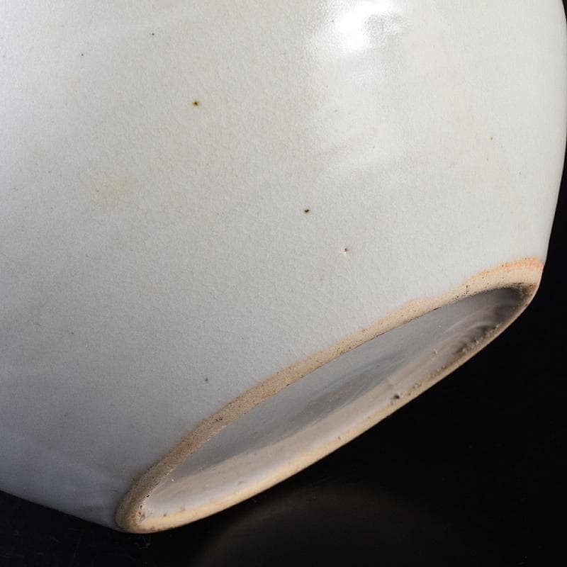 銀杏の木 様専用 安東五作 樊川窯 青華 花文 水指 共箱 M R8709B