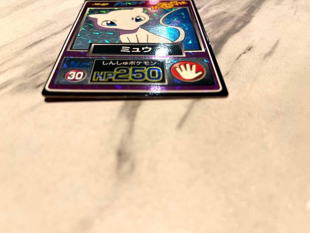 ポケモンゲットカード ミュウ 0番 ポケモンカード meiji - メルカリ