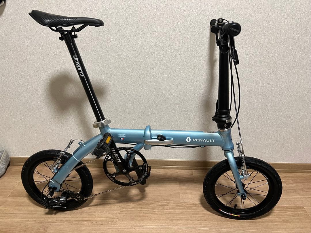 美品 三段変速14インチ折りたたみ自転車DAHON／FIAT 同型モデル - メルカリ