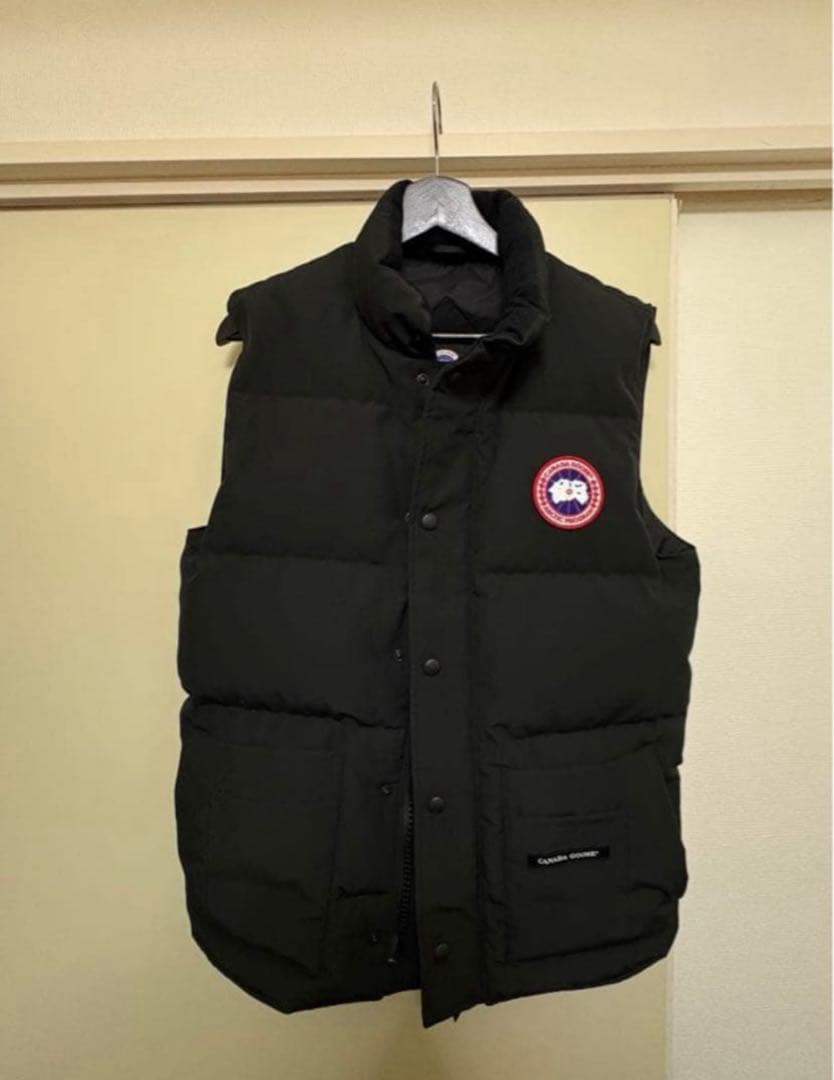 カナダグースダウンベスト L G 180/92Y ブラック - メルカリ