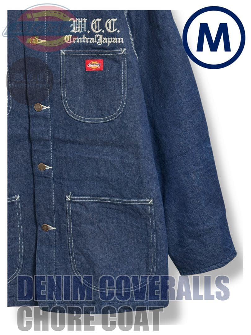 Dickies デニム地 チョアコート Mサイズ W.C.C. 限定コラボ - メルカリ