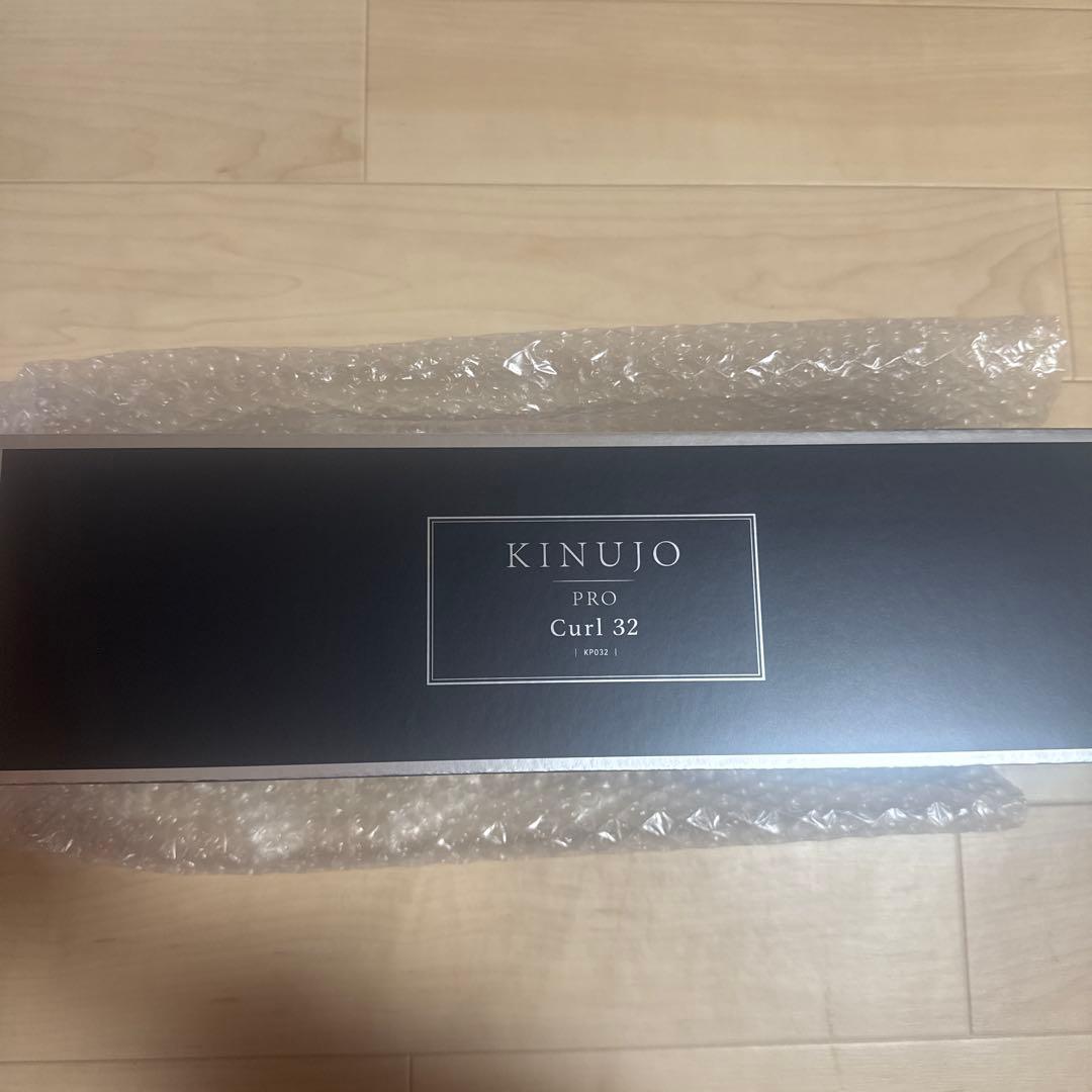 絹女　KINUJO PRO カールアイロン32mm 絹女 ヘアアイロン コテ 32mm カールアイロン pro KP032 KINUJO : D