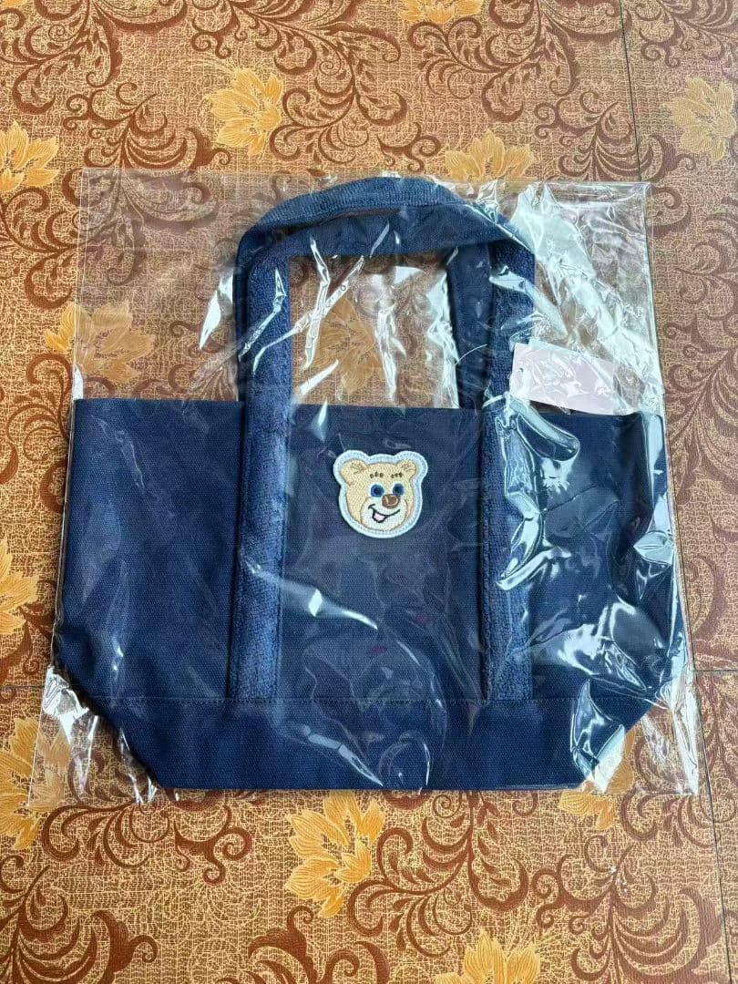 FEILER オールドテディ ワッペントートバッグ ネイビー（小） - メルカリ