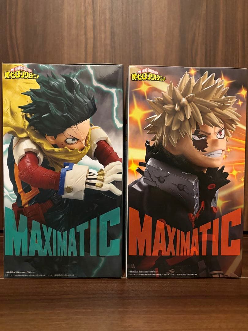 ヒロアカ MAXIMATIC 緑谷出久＆ 爆豪勝己 2体セット - メルカリ