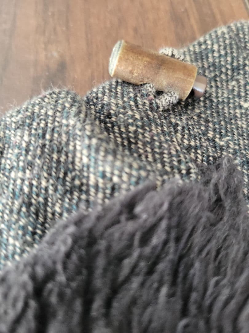 9000→8000 に 45r*p 暖かーいもこもこモッズコート。 - メルカリ