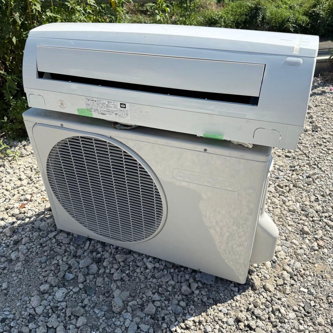 124ジャンク 激安早い者勝ち✨ コロナ　主に14畳用 エアコン　新生活応援 コロナ エアコン 14畳 清潔機能充実な省エネ対応 日本製 掃除機能 室内